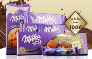 Milka Schokolade gratis